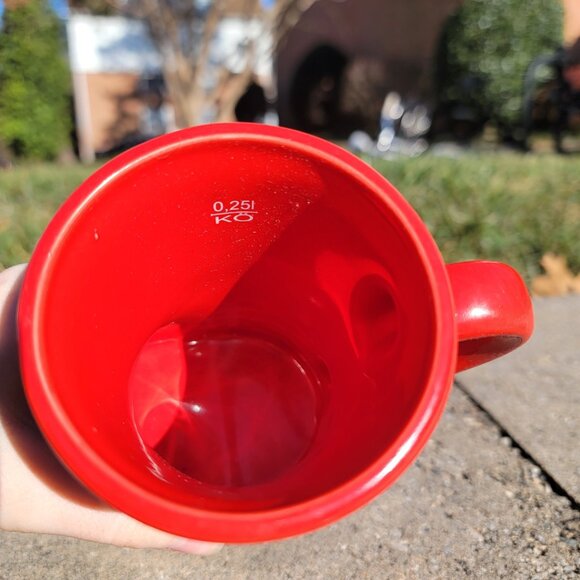 ❝ Christkindlmarkt Rathausplatz red boot shaped christmas mug 🎄❤️ ❞ - Picture 6 of 7